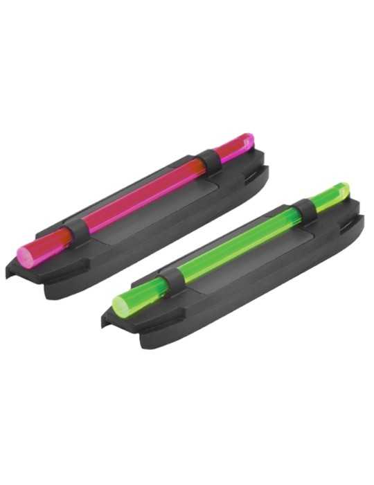 Guidons magnétiques 1 fibre bande 8,3 à 11,1mm Hi-Viz - Natusport