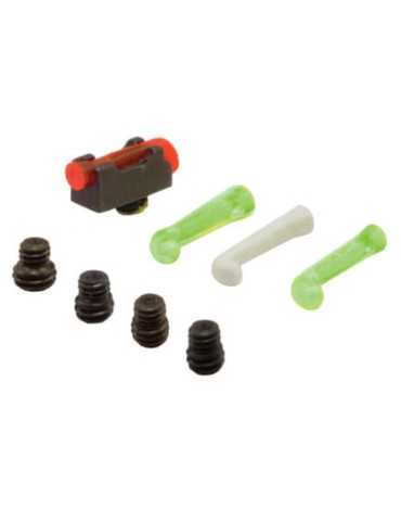 Guidon Spark III à visser avec fibres interchangeables Hiviz Natusport