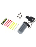 Guidon Comp sight 8 fibres en set Hi-Viz - Natusport