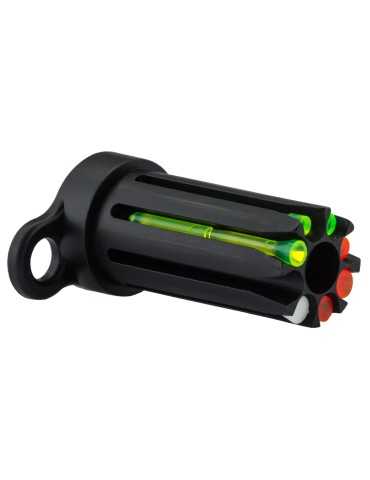 Guidon Comp sight 8 fibres en set Hi-Viz - Natusport 2
