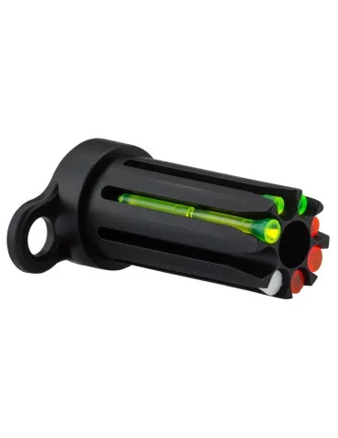 Guidon Comp sight 8 fibres en set Hi-Viz - Natusport 2