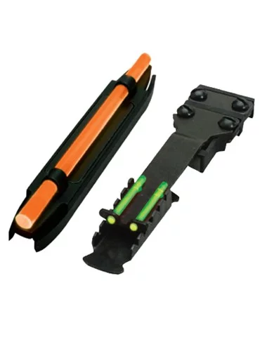 Ensemble hausse réglable et guidon aimanté Hi-Viz - Natusport