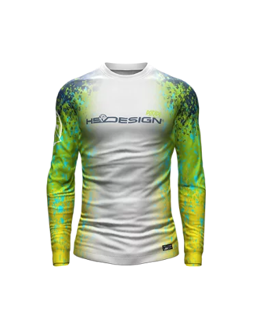 T-shirt LS performance Dorado Hotspot Design - Natusport