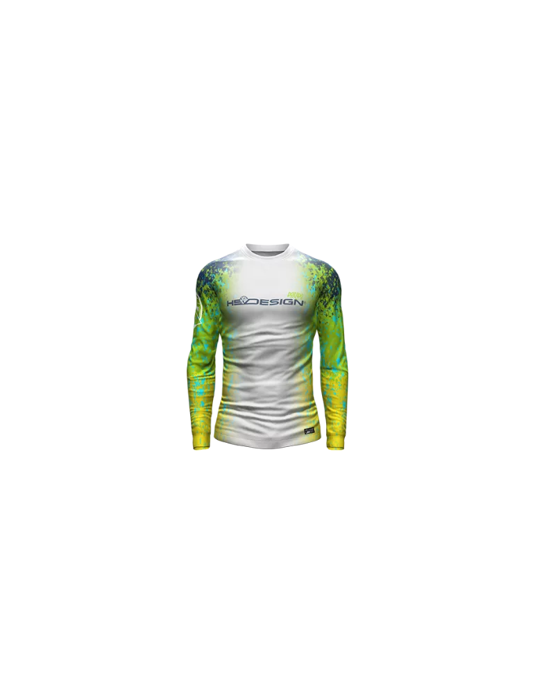 T-shirt LS performance Dorado Hotspot Design - Natusport
