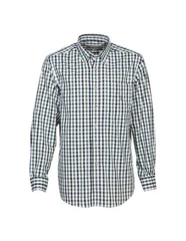 Chemise à carreaux vert et noir Durance Percussion - Natusport