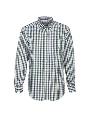 Chemise à carreaux vert et noir Durance Percussion - Natusport