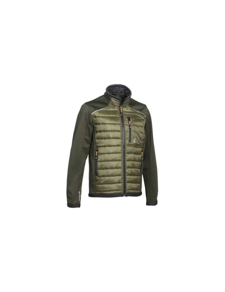 Blouson Hybrid 25 Ans kaki Percussion - Natusport