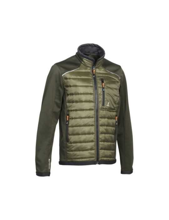 Blouson Hybrid 25 Ans kaki Percussion - Natusport