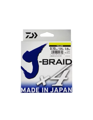 Tresse Daiwa J Braid X4b 450 m verte - Natusport 2
