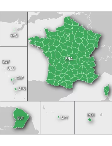 Carte Garmin TOPO V6 pro - France entière et DROM-COM - Natusport 2