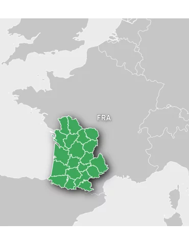 Carte Garmin TOPO France V6 pro - Sud Ouest - Natusport