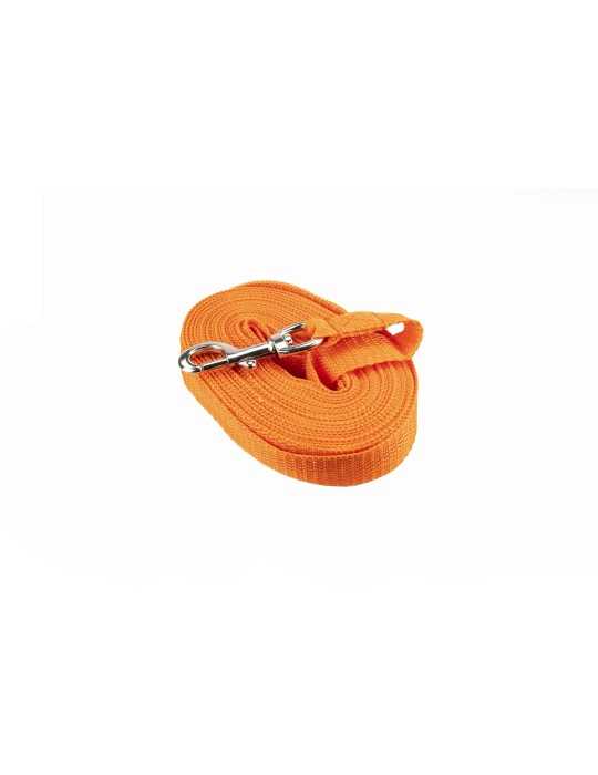 Longe sangle orange de 10m Januel - Natusport