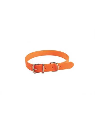 Collier orange fluo en PVC de 60cm Januel - Natusport