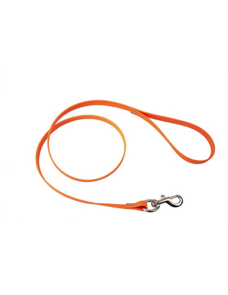 Laisse biothane d'1m20 orange Januel - Natusport