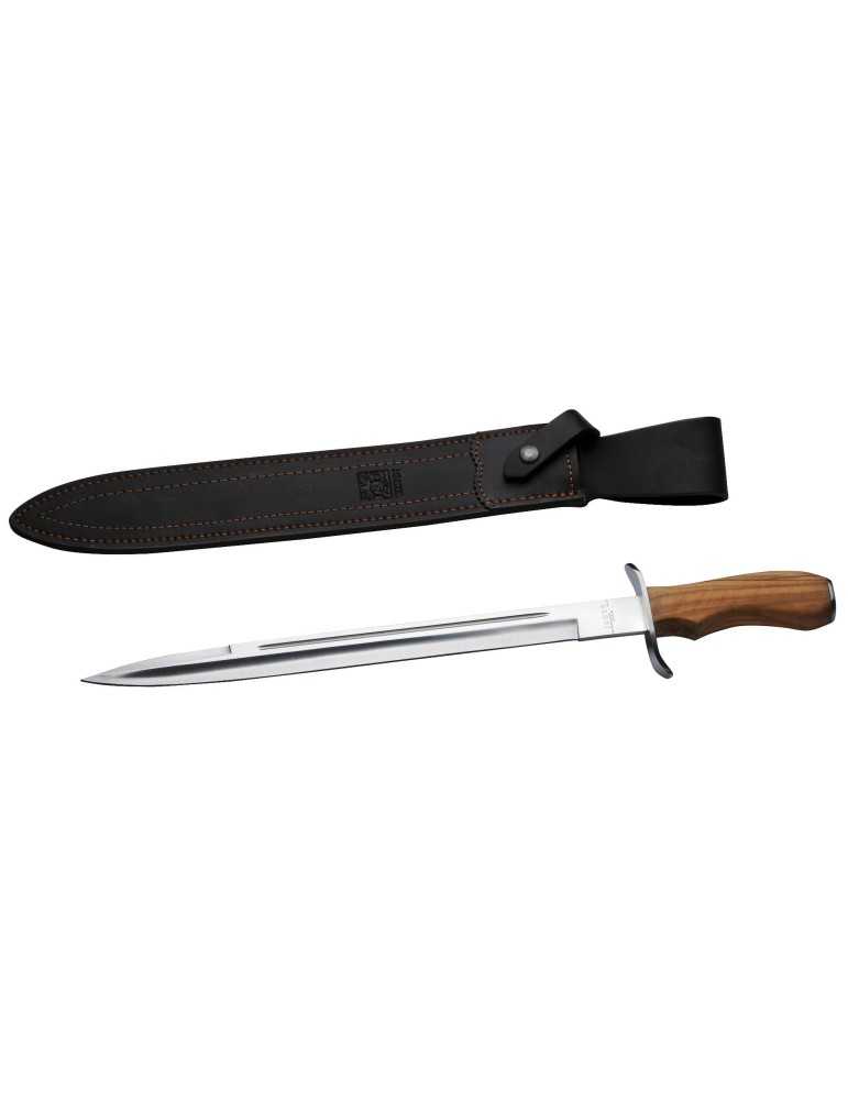 Dague manche olivier lame de 33cm Januel - Natusport