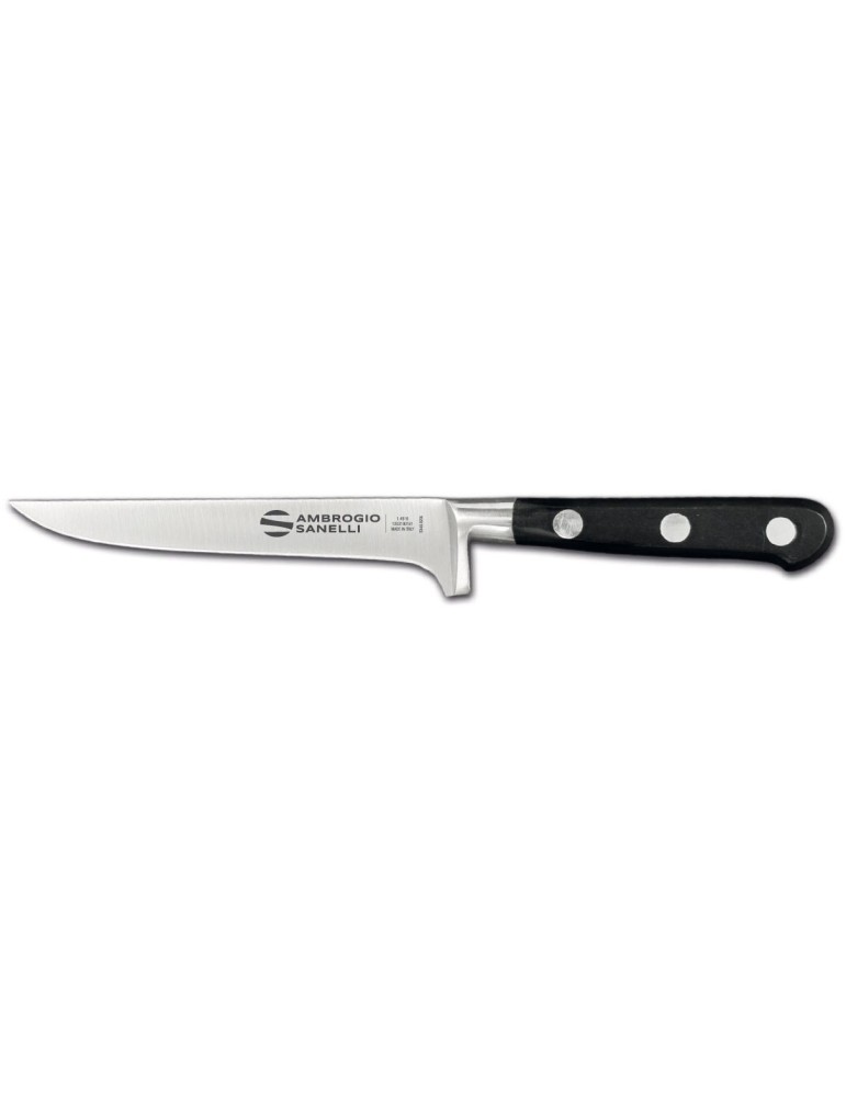 Couteau à désosser 13cm gamme Chef Ambrogio Sanelli Januel - Natusport