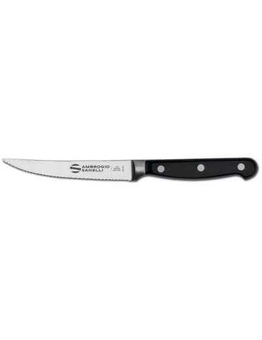 Couteau d'office denté 11cm gamme Chef Ambrogio Sanelli Januel