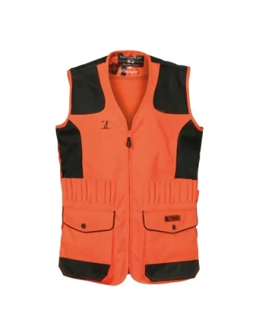 Gilet de chasse Stronger orange sécurité Percussion