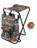 Siège avec sac à dos camo Januel - Natusport