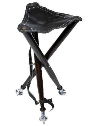 Trépied Januel de 65cm avec dessus cuir et pic amovible - Natusport