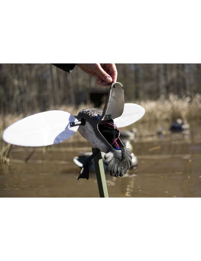 Appelant sarcelle à ailes tournantes motorisées Mojo série Elite - Natusport