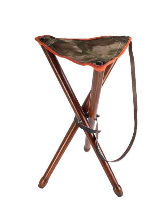 Trépied Januel camo avec bord orange - Natusport