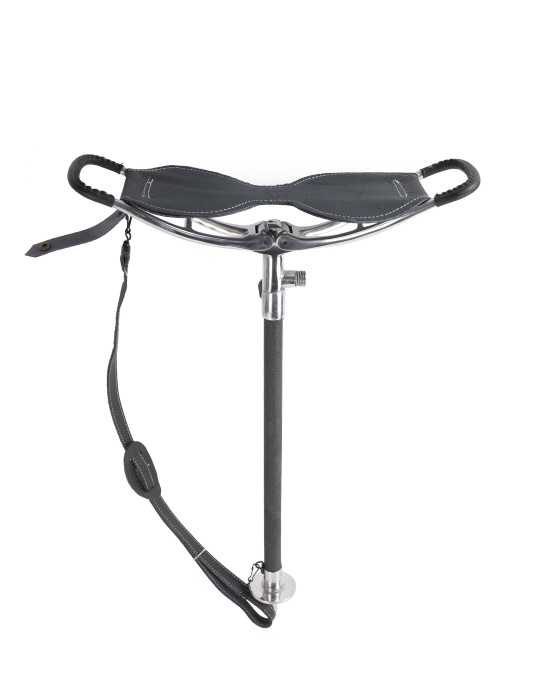 Canne siège Januel assise ronde avec bretelle - Natusport