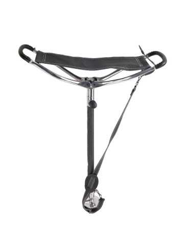 Canne siège Januel télescopique avec tube gainé et bretelle Natusport 2