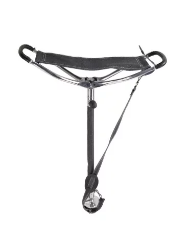 Canne siège Januel télescopique avec tube gainé et bretelle Natusport 2