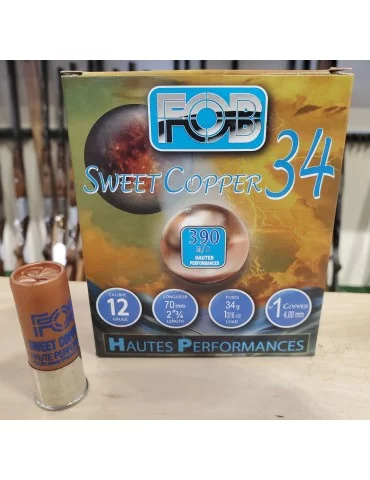 Fob chevreuil Sweet Copper HP C.12/70 34 g* - Natusport