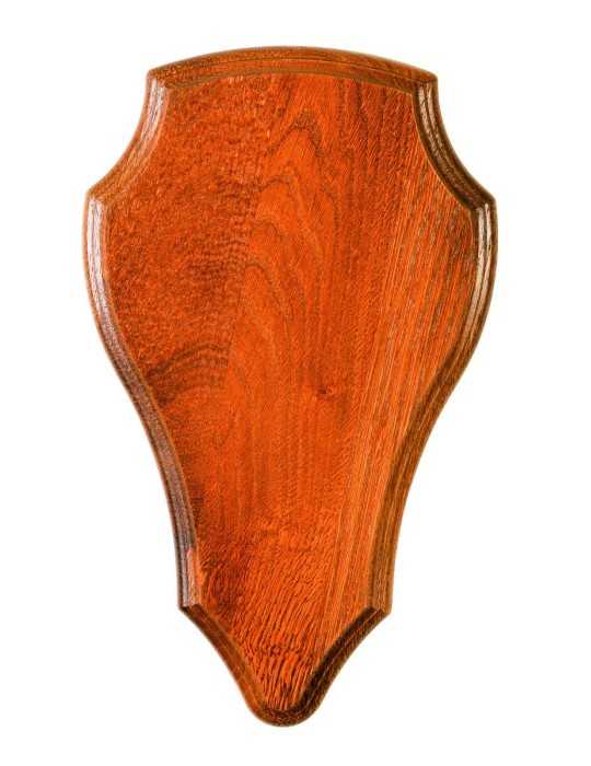 Écusson en chêne doré Januel pour chevreuil - Natusport