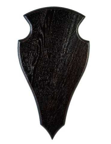 Écusson en chêne foncé Januel pour cerf de 45x24cm - Natusport