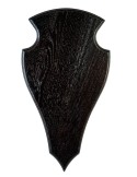 Écusson en chêne foncé Januel pour cerf de 45x24cm - Natusport