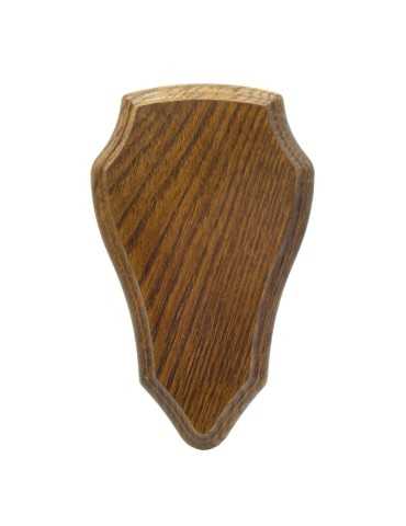 Écusson en chêne doré Januel pour chevreuil de 20x12cm - Natusport