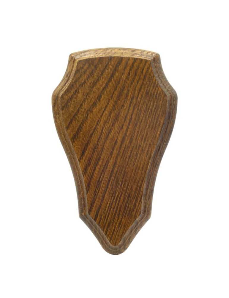 Écusson en chêne doré Januel pour chevreuil de 20x12cm - Natusport