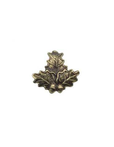 Feuille de chêne Januel petit modèle en métal à visser - Natusport