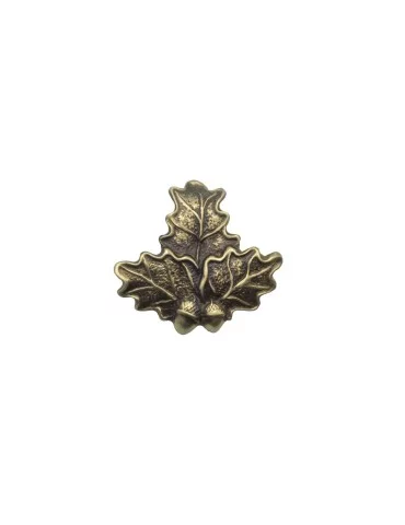 Feuille de chêne Januel petit modèle en métal à visser - Natusport