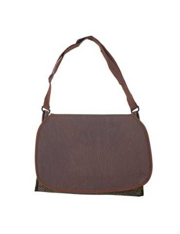 Carnier toile enduite Januel 1 poche 1 filet - Natusport