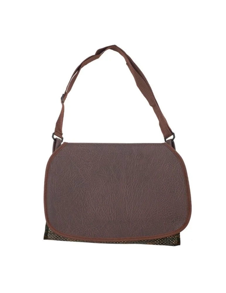 Carnier toile enduite Januel 1 poche 1 filet - Natusport