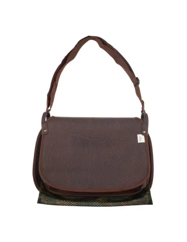 Carnier toile enduite Januel 1 poche 1 filet - Natusport 2