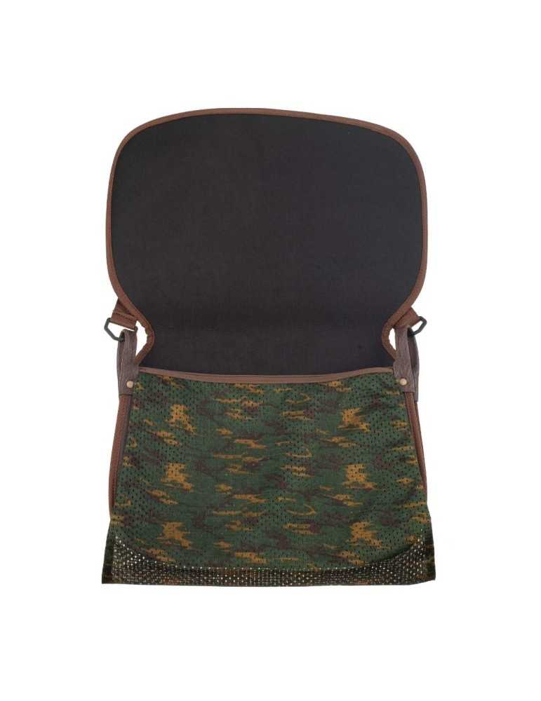 Carnier toile enduite Januel 1 poche 1 filet - Natusport