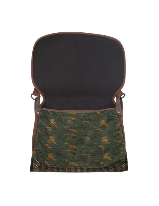 Carnier toile enduite Januel 1 poche 1 filet - Natusport