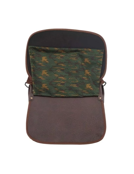 Carnier toile enduite Januel 1 poche 1 filet - Natusport