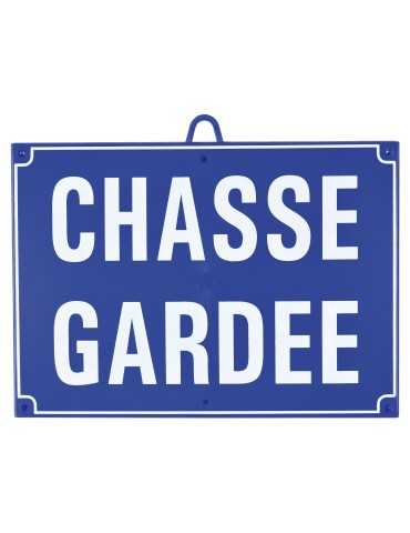 Panneau chasse gardée bleu Januel - Natusport