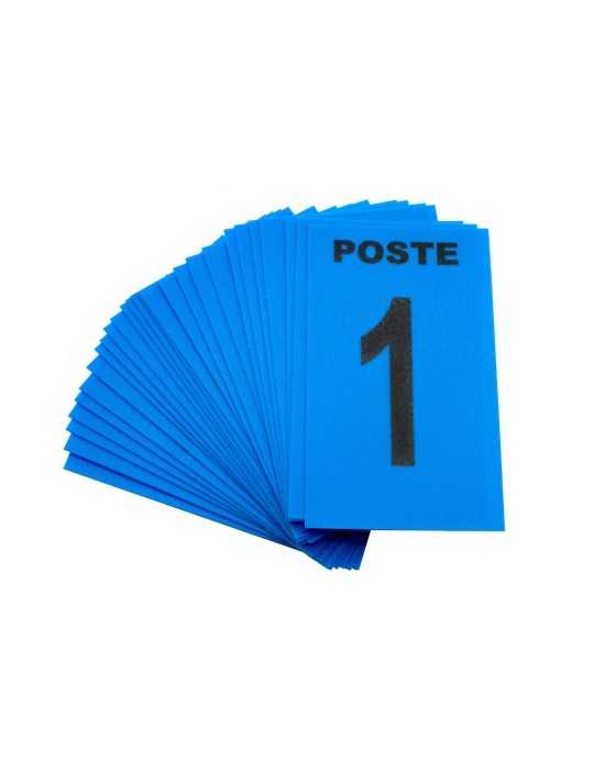 Jeu de 24 cartes de poste + 3 cartes neutres Januel - Natusport