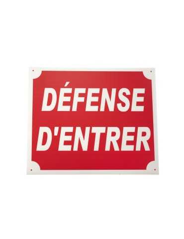 Panneau défense d'entrer en polypropylène Januel - Natusport