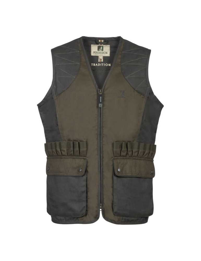 Gilet de chasse brodé Tradition Percussion
