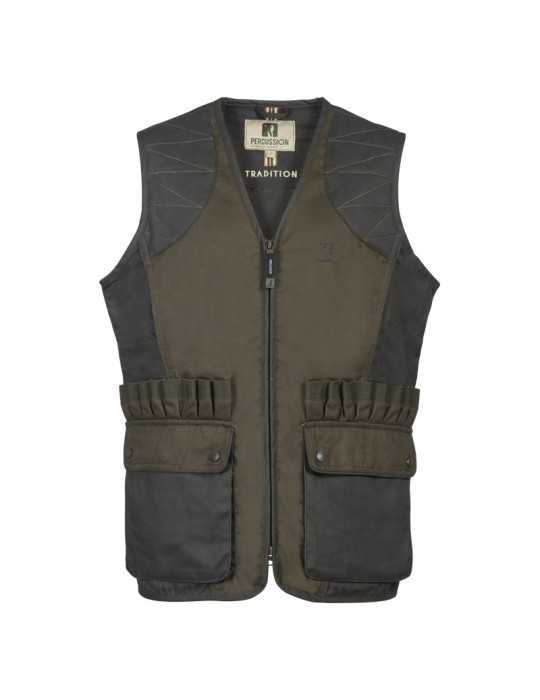 Gilet de chasse brodé Tradition Percussion