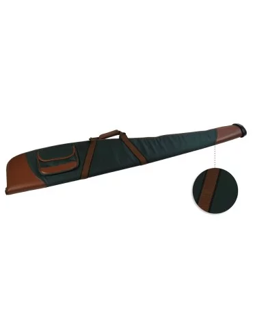 Fourreau carabine en toile verte et renforts de 115cm Januel