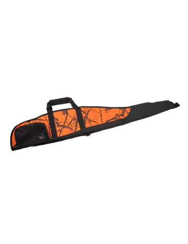 Étui carabine chauda 120cm orange camo Januel avec poche - Natusport